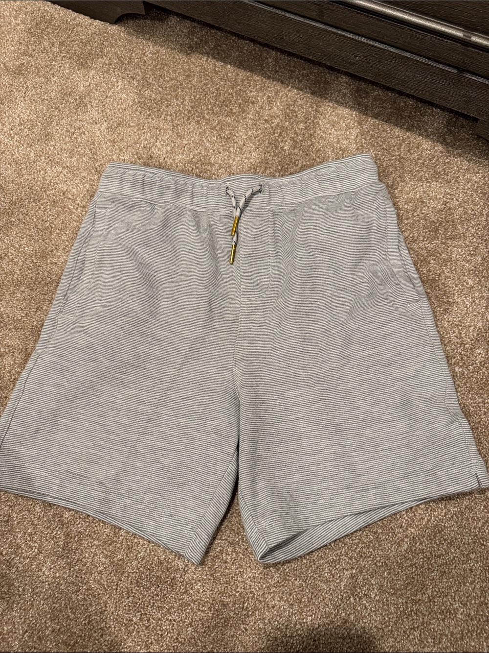 Vineyard Vines Kids Grey Knit Drawstring Shorts